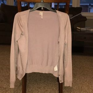 Maurice’s lavender cardigan